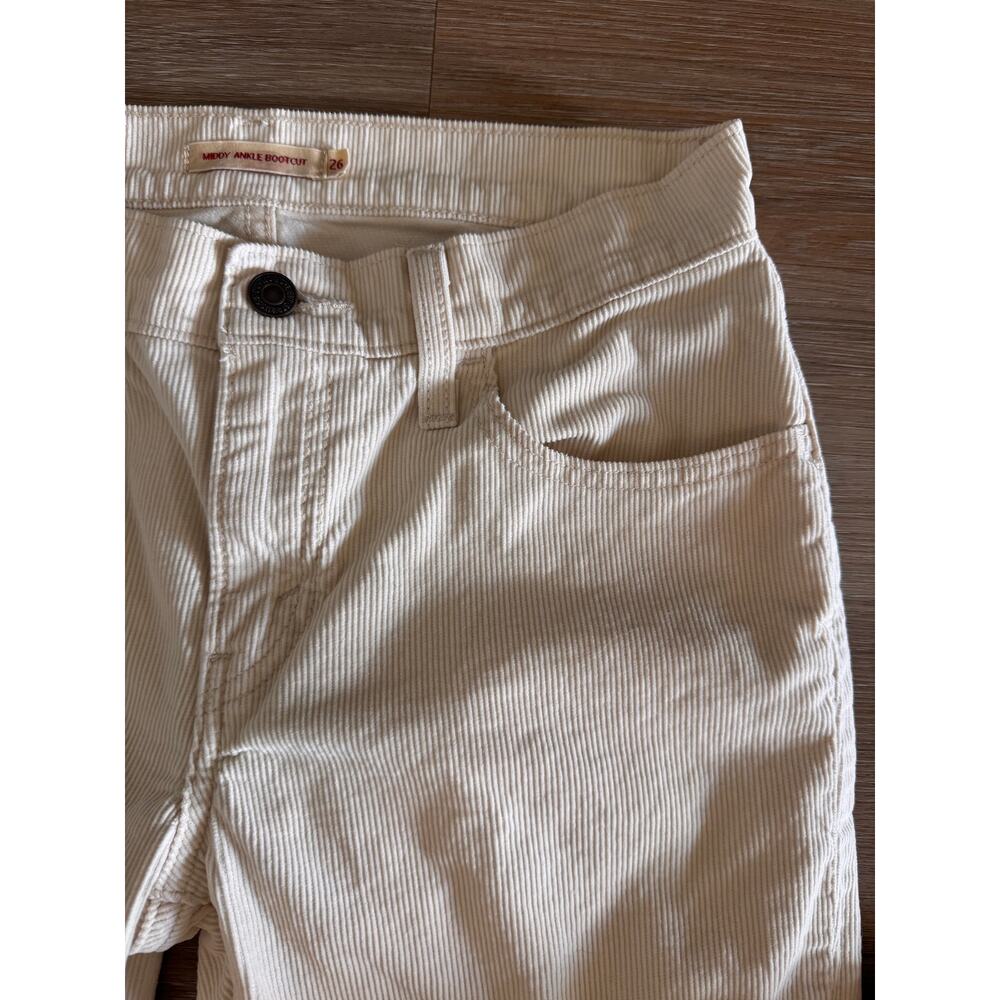 Levi's | Size 26 'Middy Ankle' Corduroy Pants - Picture 4 of 13